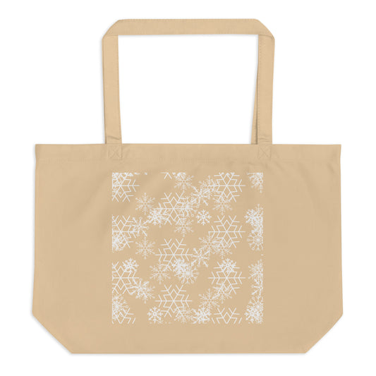 Ice Queen Large Organic Tote Bag