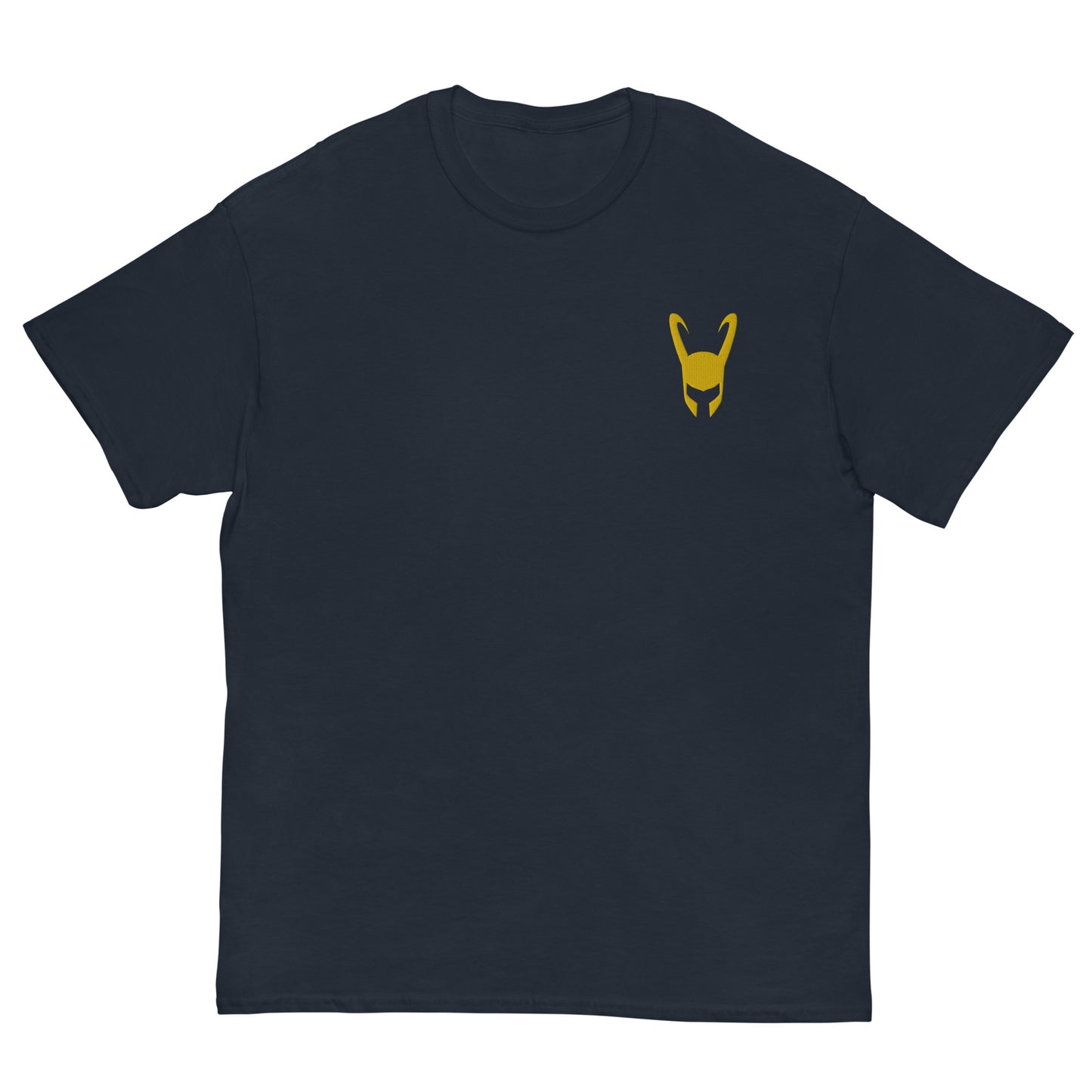 Loki Helmet Embroidered Tee