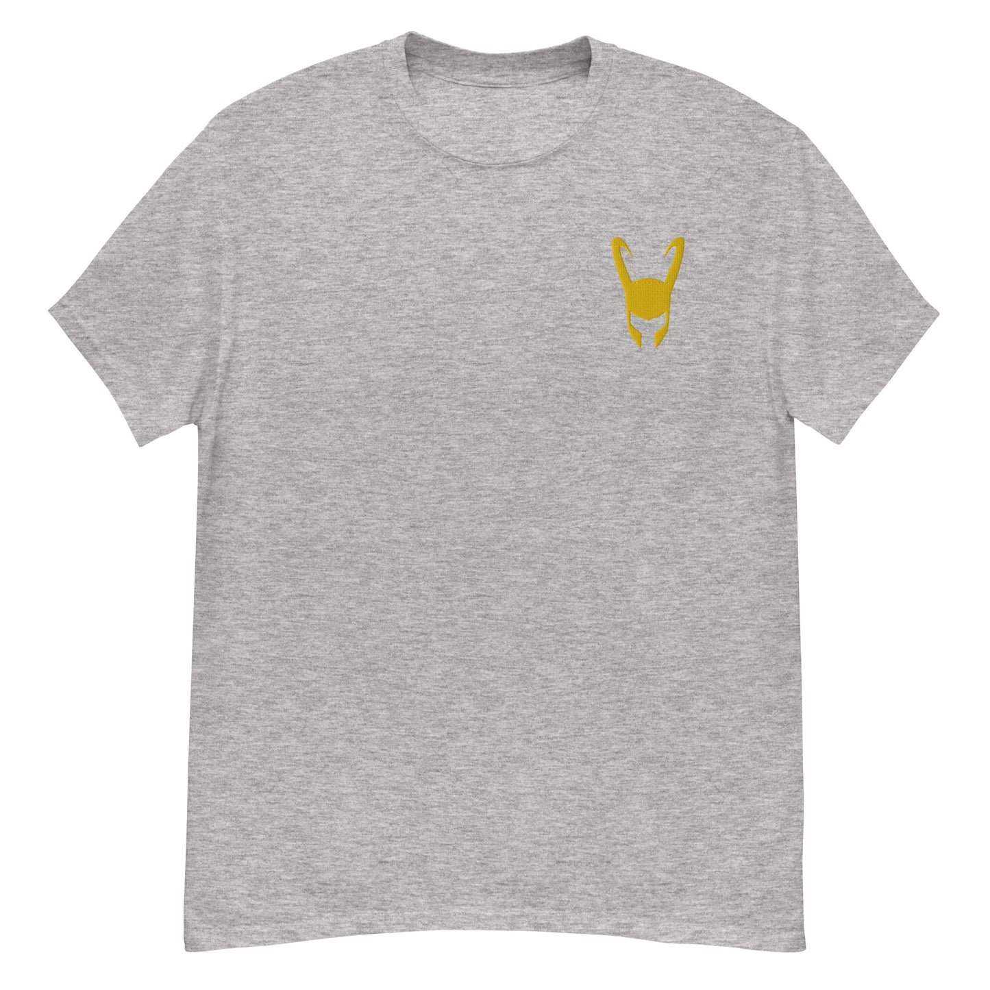 Loki Helmet Embroidered Tee
