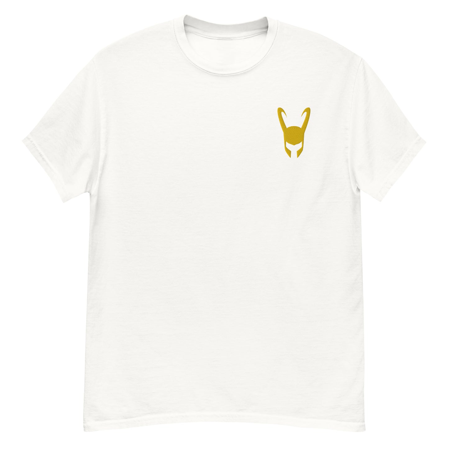 Loki Helmet Embroidered Tee