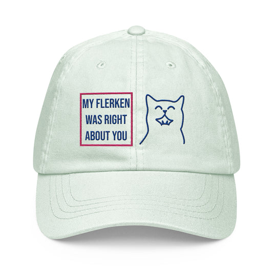 "My Flerken" Pastel Embroidered Hat