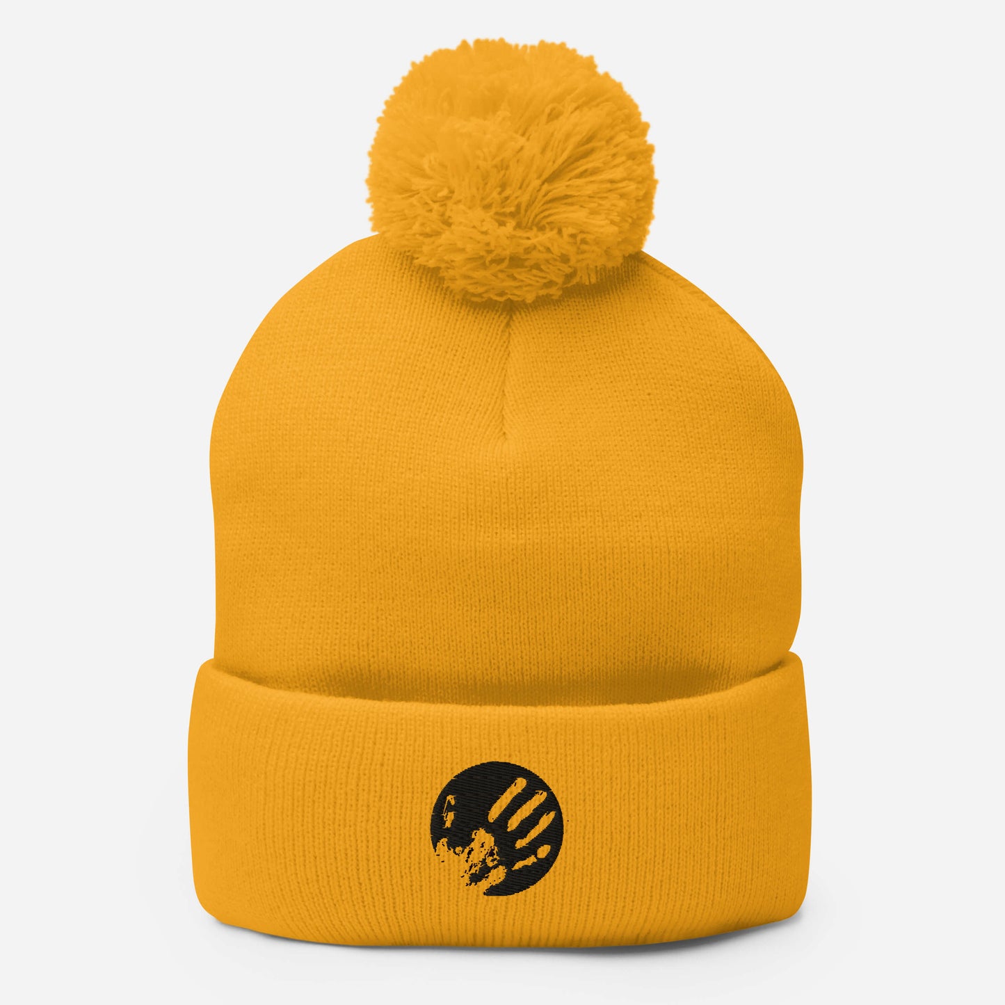 Echo LogoEmbroidered Pom-Pom Beanie