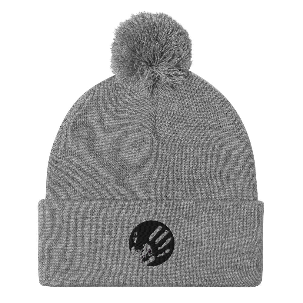 Echo LogoEmbroidered Pom-Pom Beanie