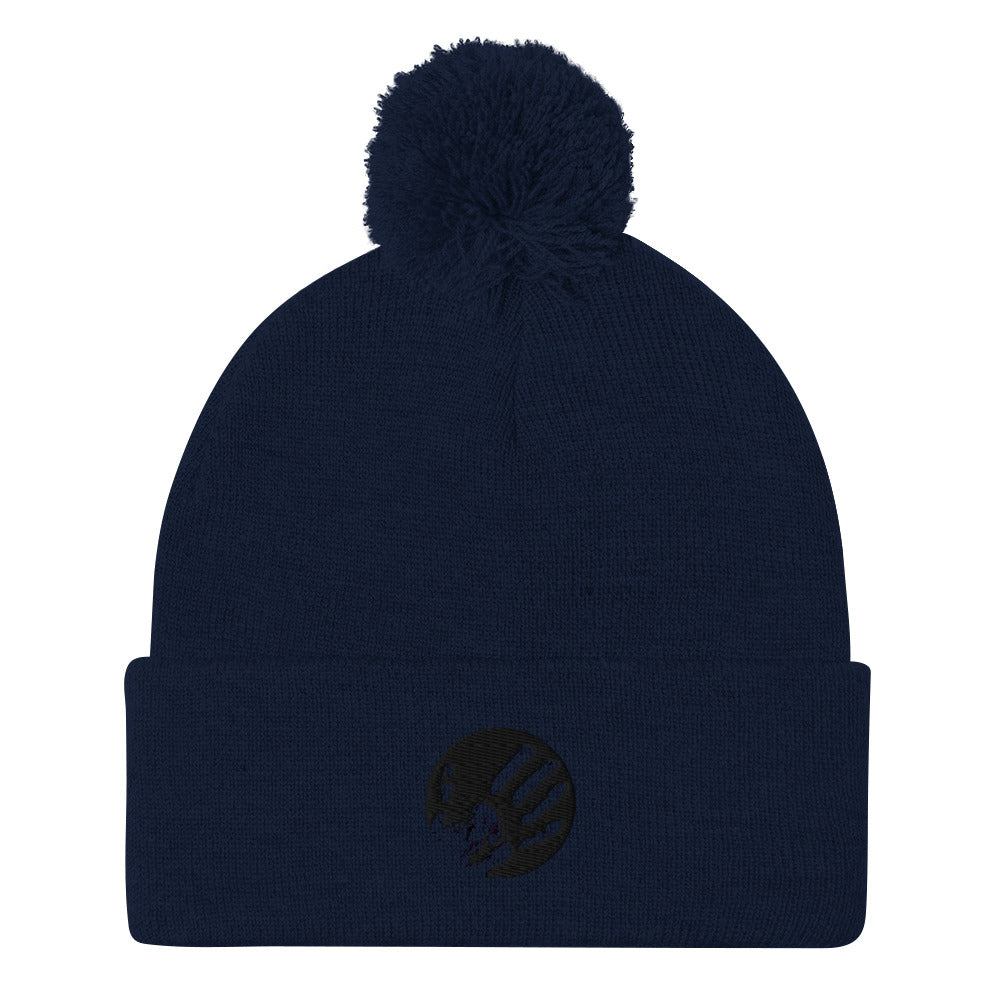 Echo LogoEmbroidered Pom-Pom Beanie