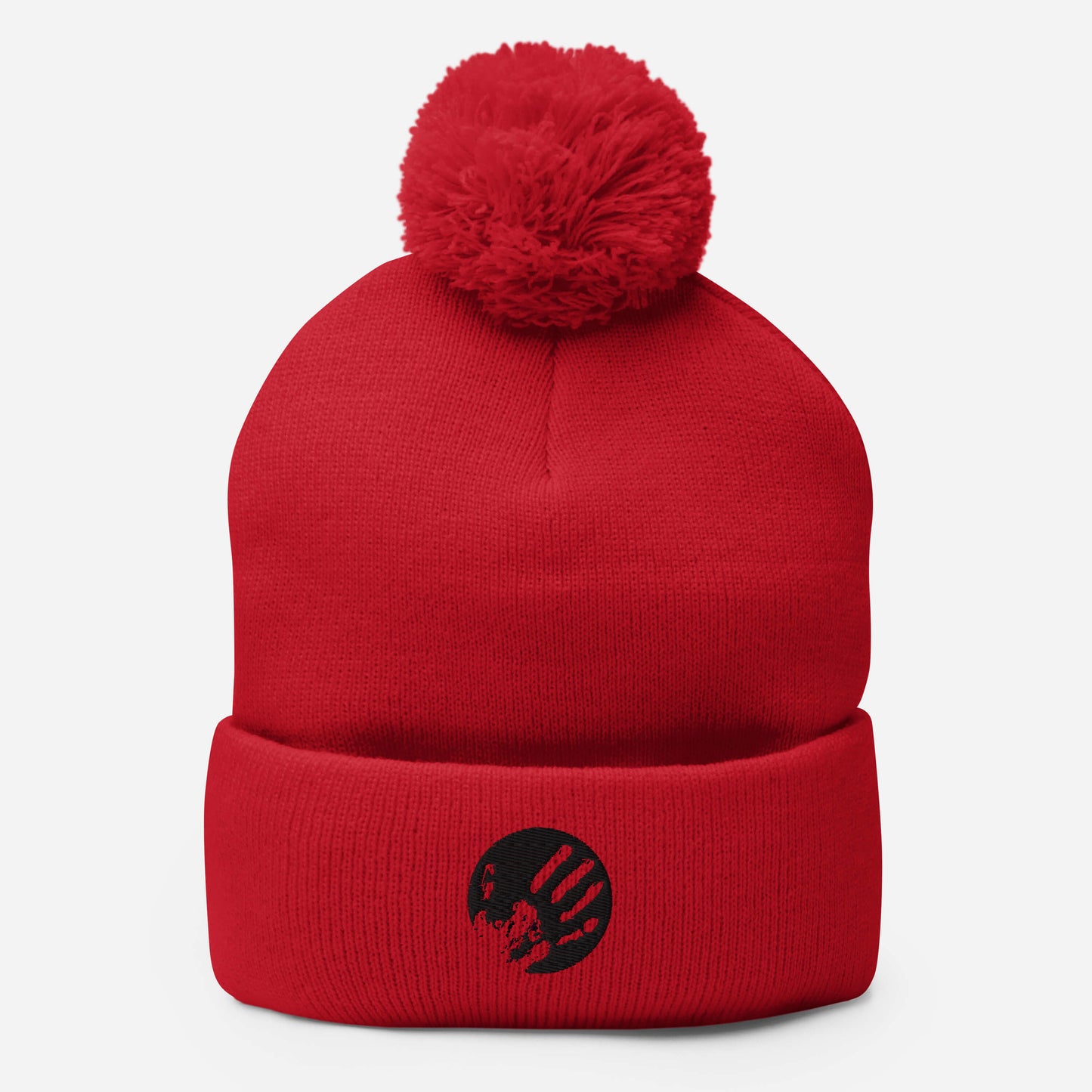 Echo LogoEmbroidered Pom-Pom Beanie