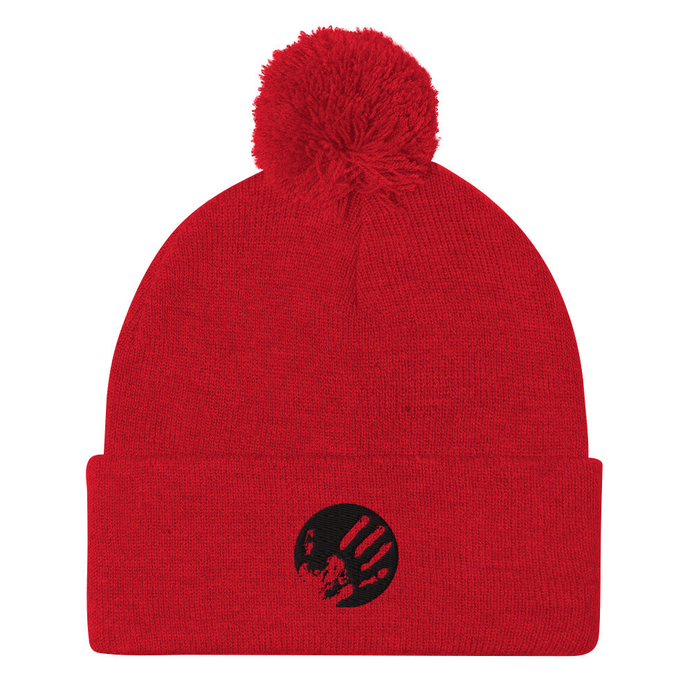 Echo LogoEmbroidered Pom-Pom Beanie