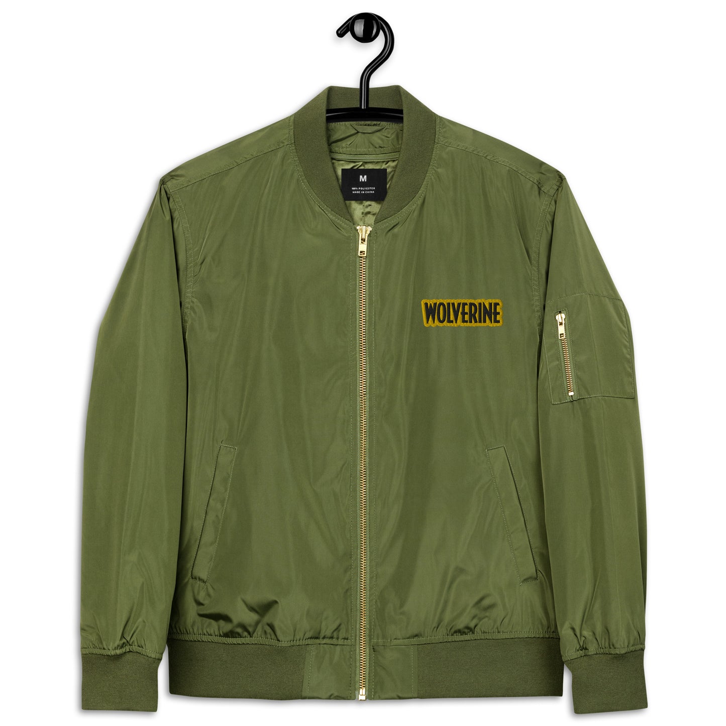 Wolverine Embroidered Premium Recycled Bomber Jacket