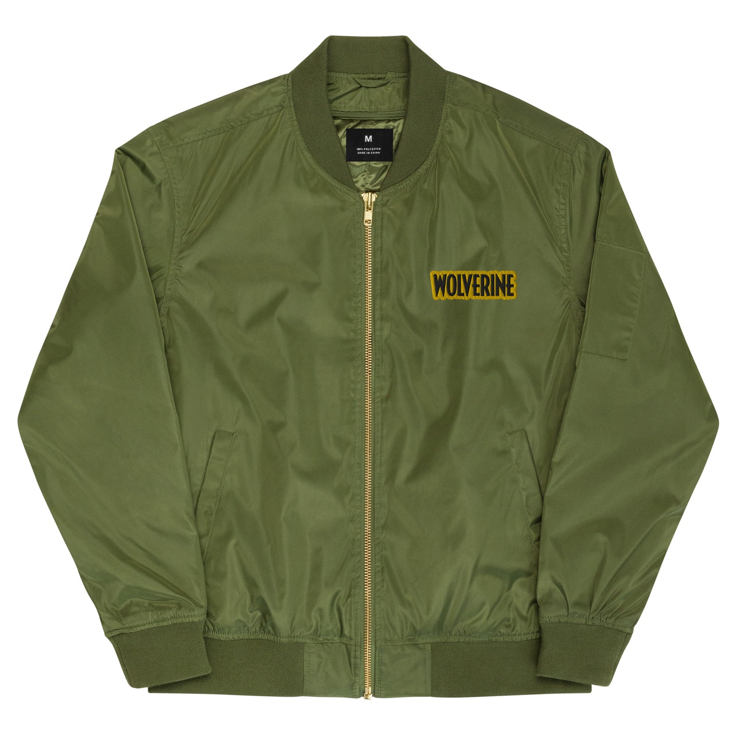 Wolverine Embroidered Premium Recycled Bomber Jacket