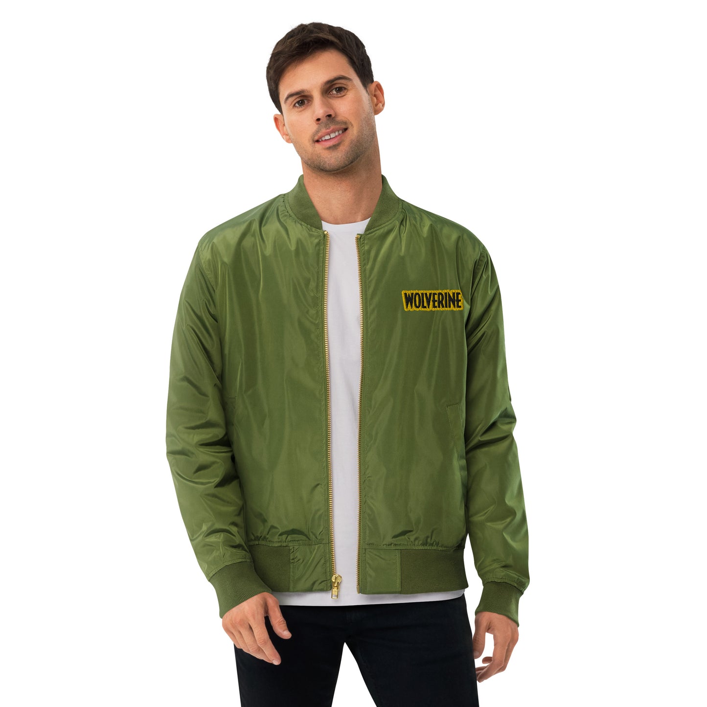 Wolverine Embroidered Premium Recycled Bomber Jacket