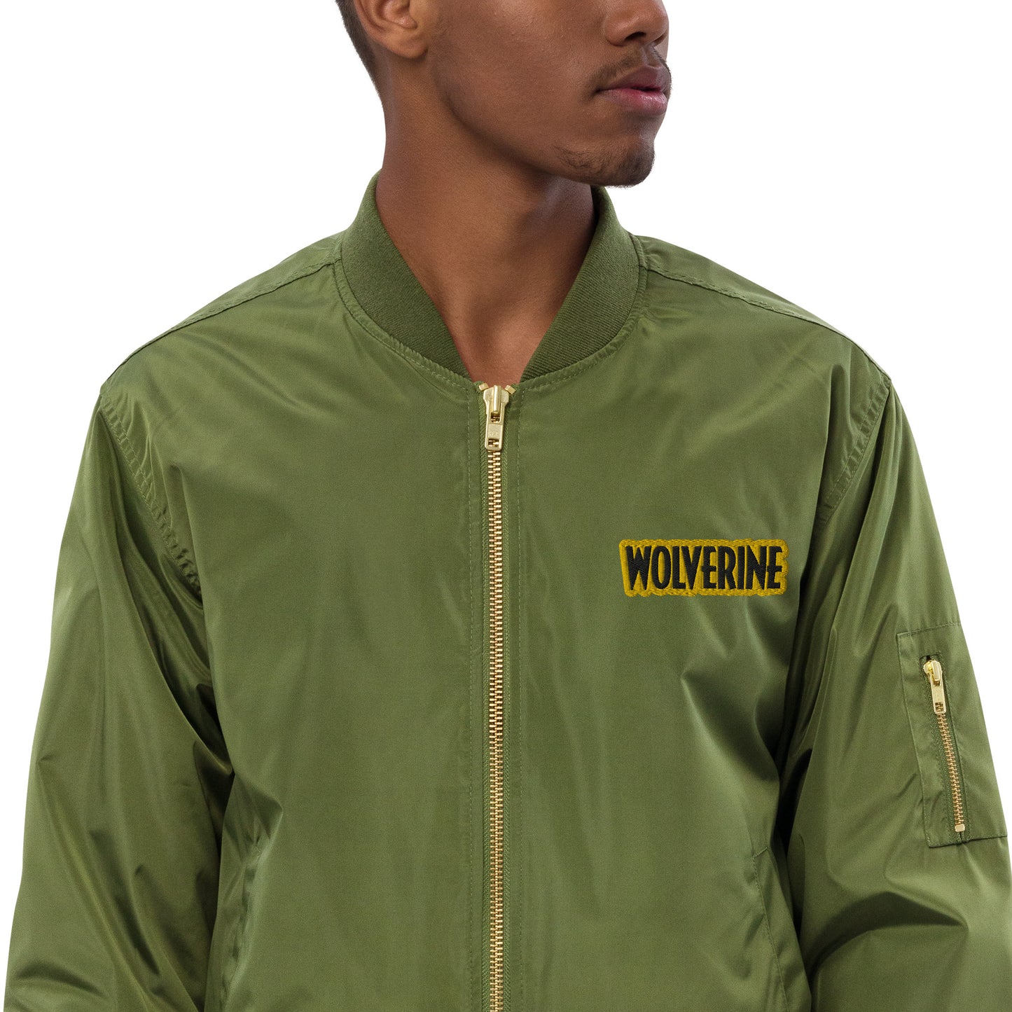 Wolverine Embroidered Premium Recycled Bomber Jacket