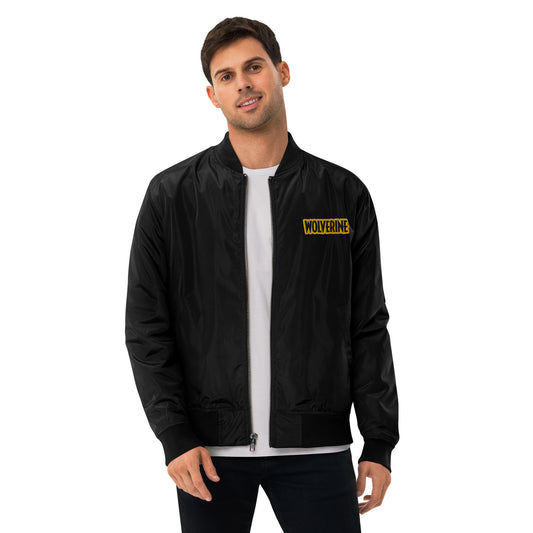 Wolverine Embroidered Premium Recycled Bomber Jacket