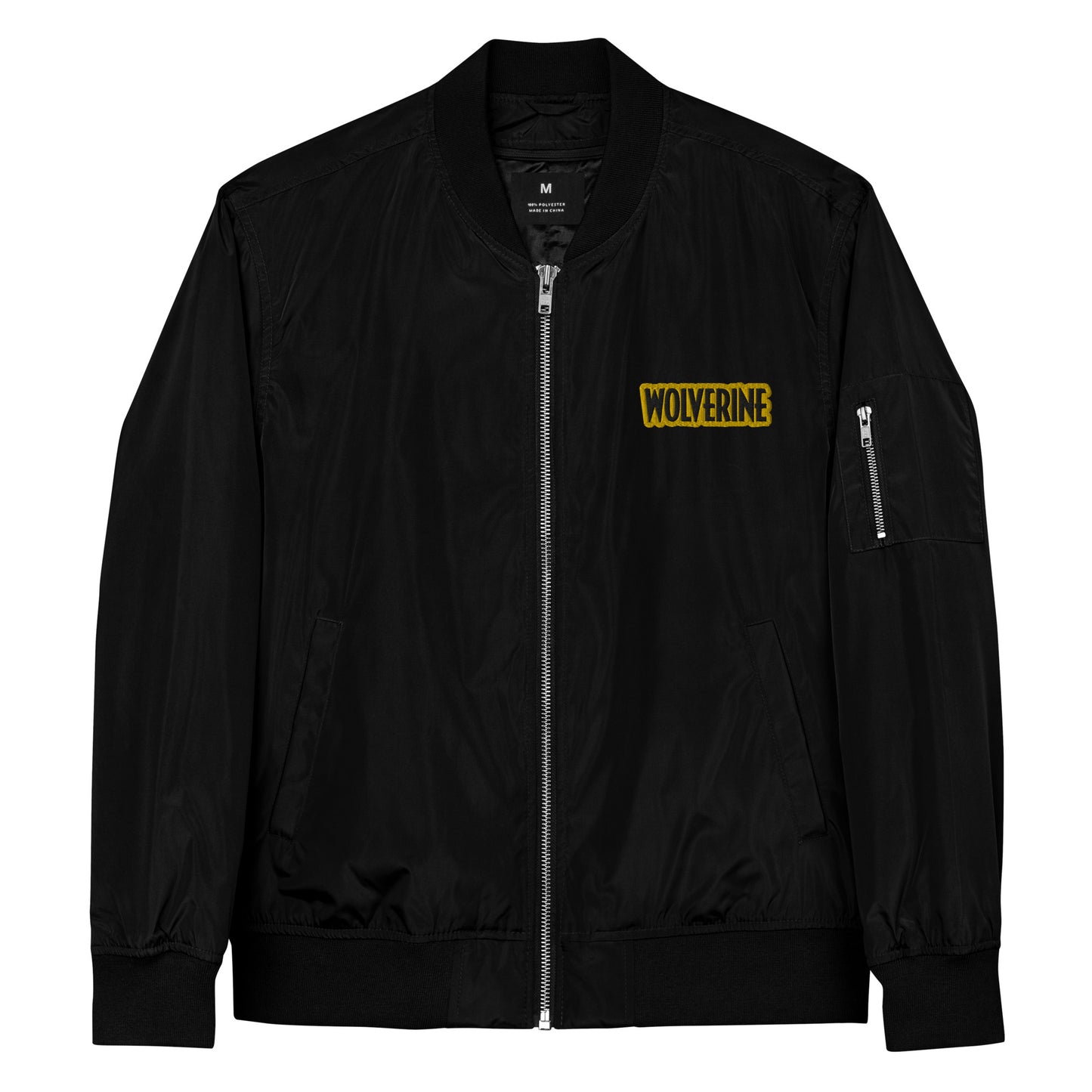 Wolverine Embroidered Premium Recycled Bomber Jacket