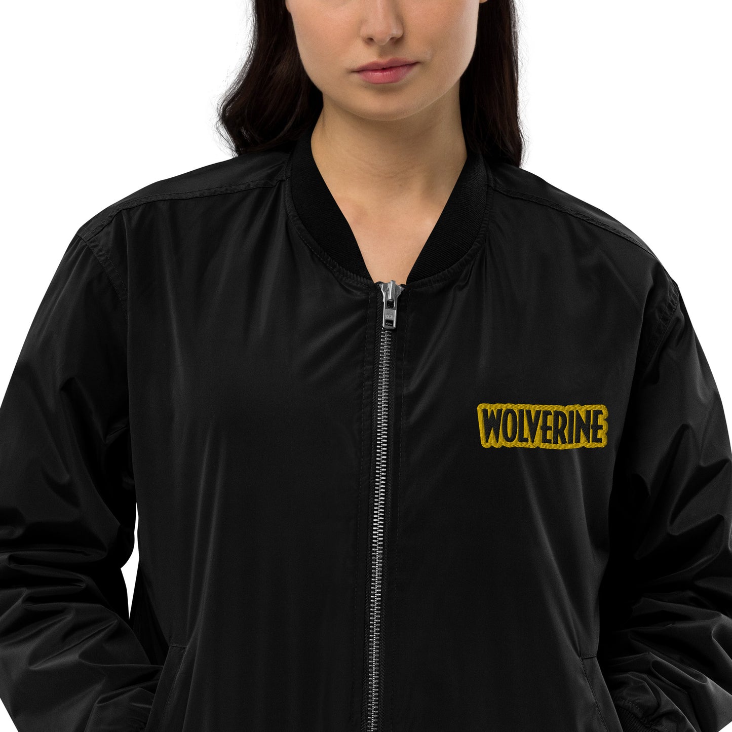 Wolverine Embroidered Premium Recycled Bomber Jacket