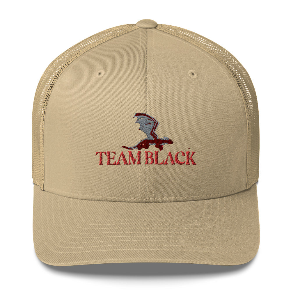 TEAM BLACK - House Of The Dragon Trucker Embroidered Hat