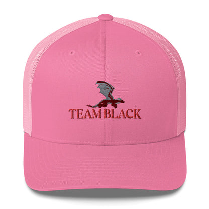 TEAM BLACK - House Of The Dragon Trucker Embroidered Hat