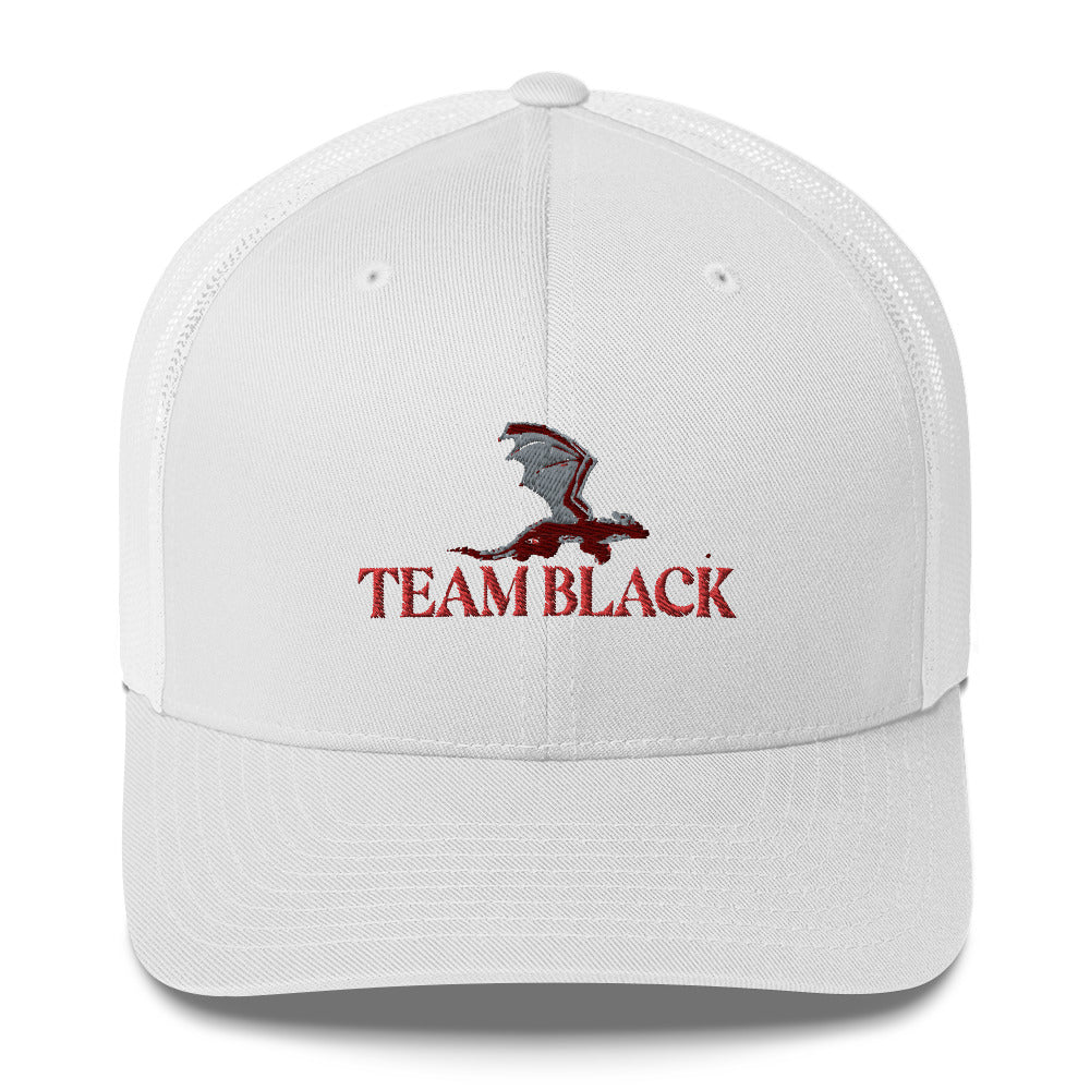 TEAM BLACK - House Of The Dragon Trucker Embroidered Hat