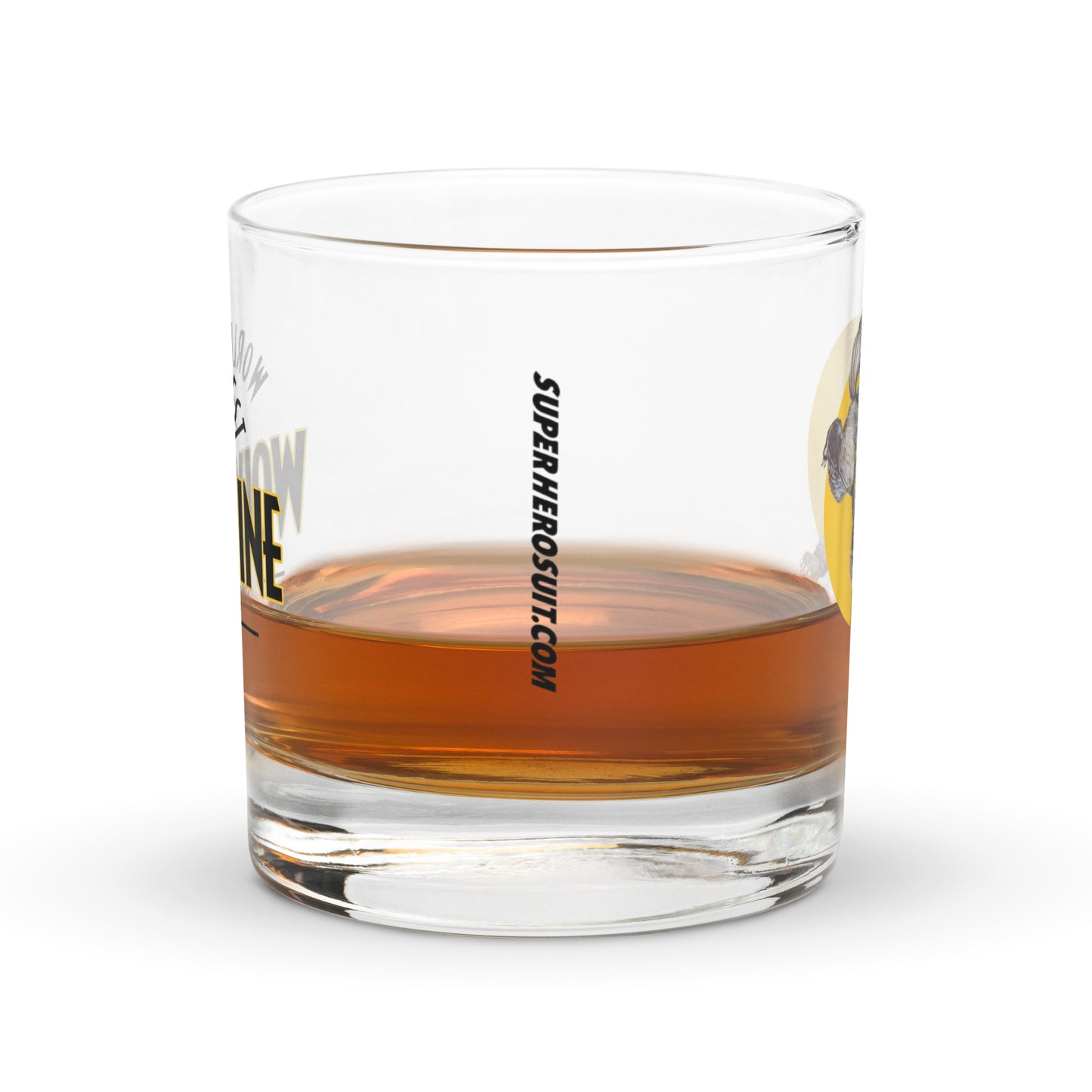 World's Best Wolverine Scotch Glass