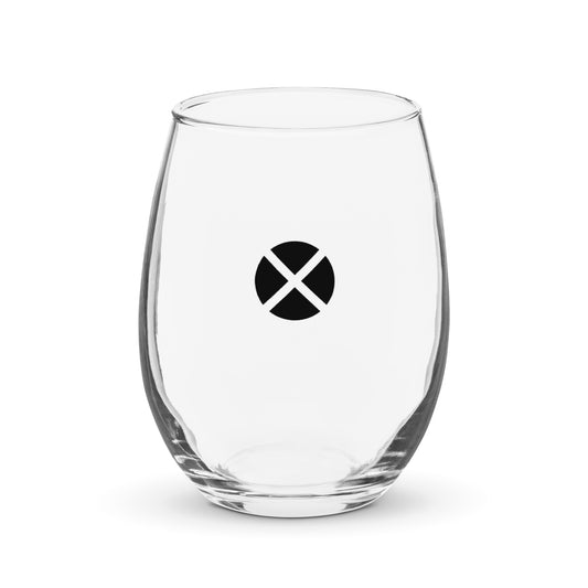 Xavier's School Stemless Wine Glass