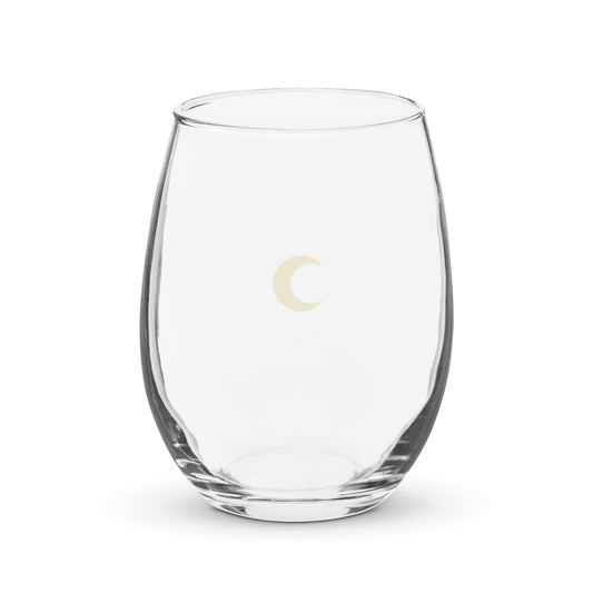 Moon Knight Stemless Wine Glass
