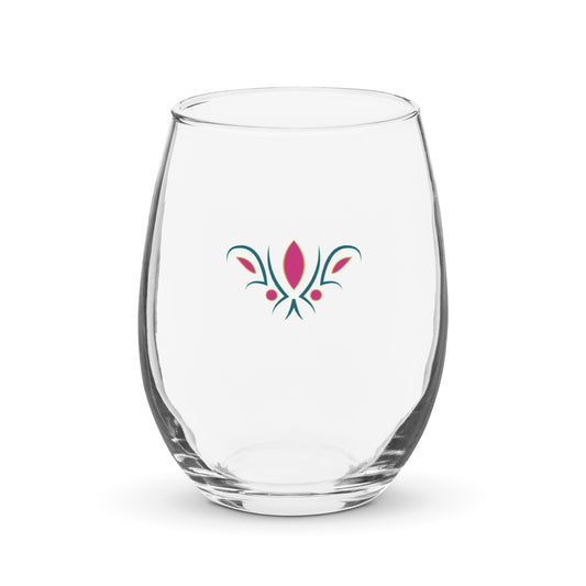 Ice Princess Stemless Wine Glass