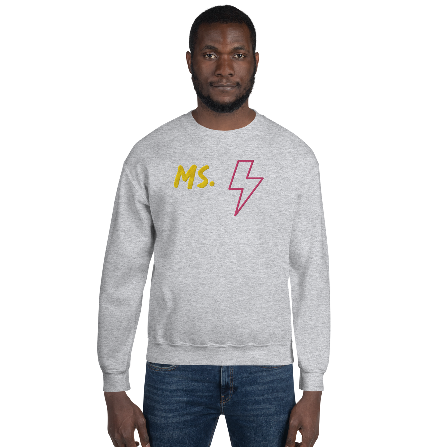 Ms. Kamala Khan Unisex Embroidered Sweatshirt