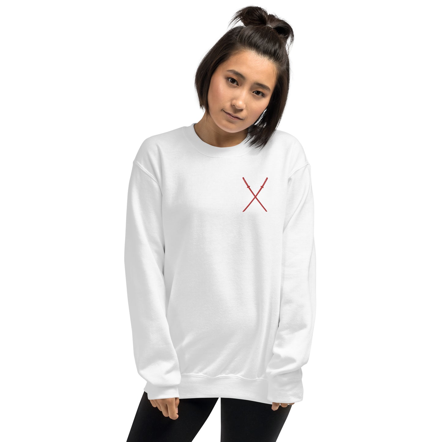 Deadpool Katanas Unisex Embroidered Sweatshirt