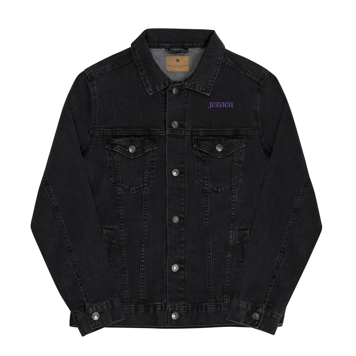Jessica Jones A.K.A. Alias Investigations Embroidered Unisex Denim jacket