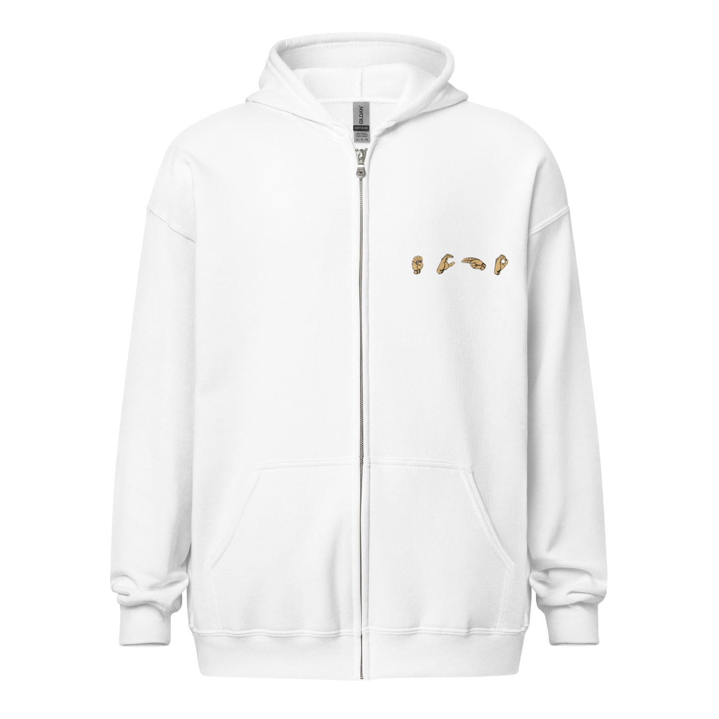 Echo ASL Unisex Zip Hoodie