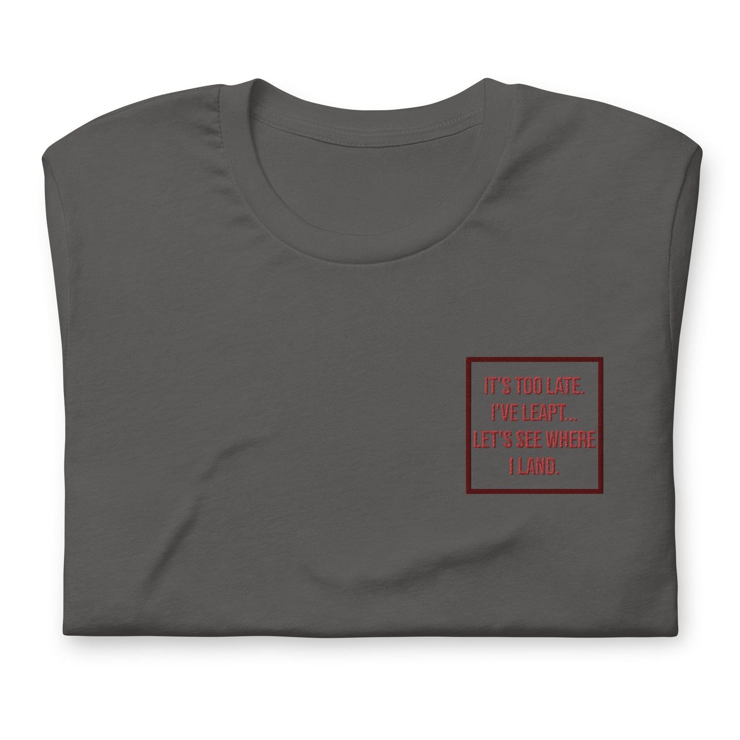 Matt Murdock Quote Embroidered Tee