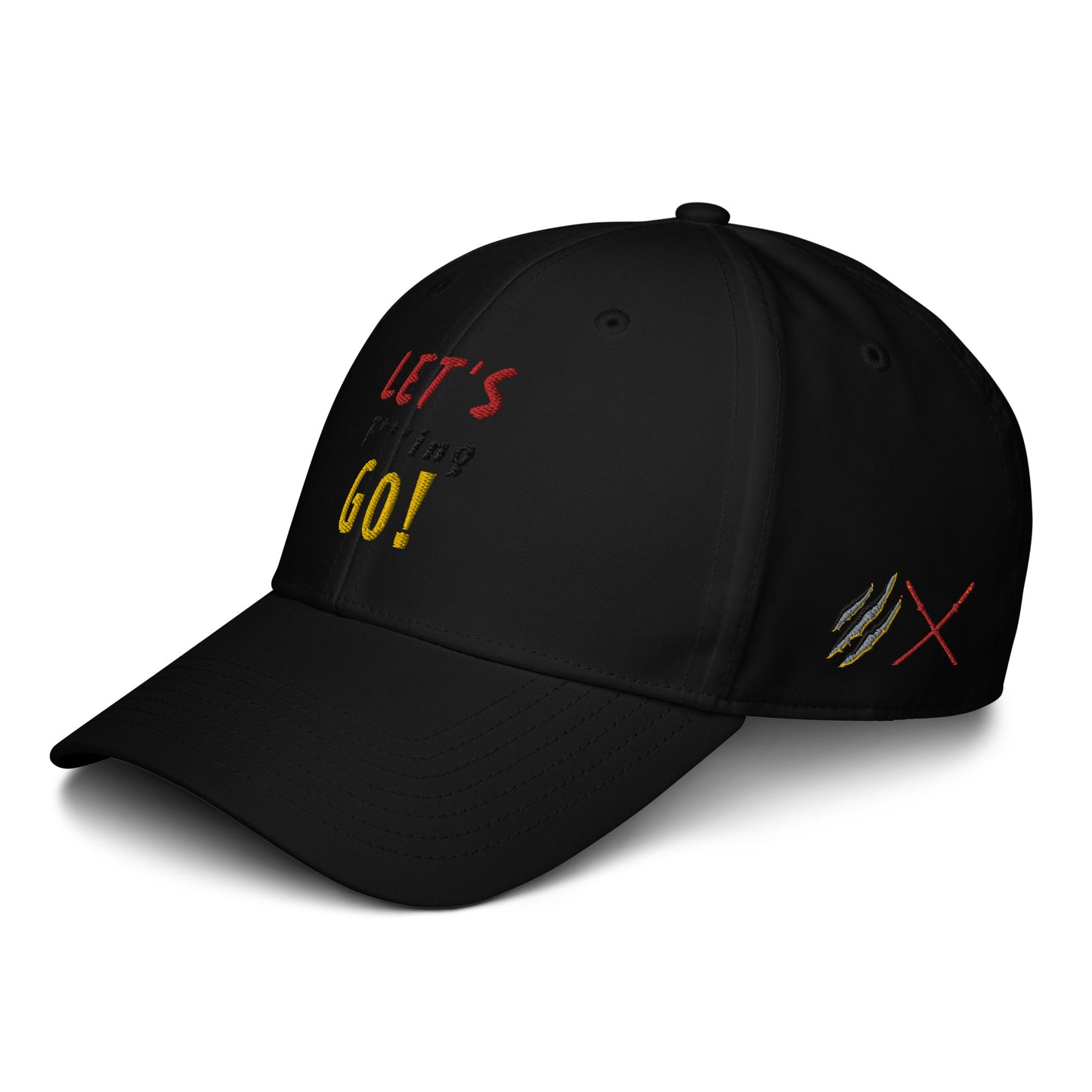 LIMITED TIME ONLY! Deadpool & The Wolverine Quote Let's Go! Embroidered adidas Dad Hat