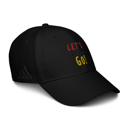 LIMITED TIME ONLY! Deadpool & The Wolverine Quote Let's Go! Embroidered adidas Dad Hat