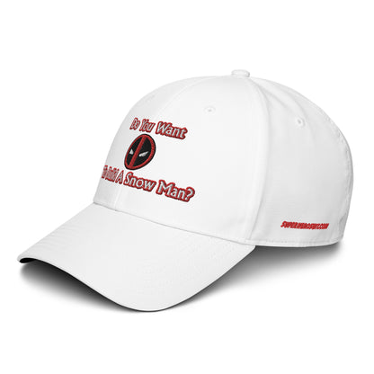 Deadpool Frozen Quote Embroidered adidas Dad Hat