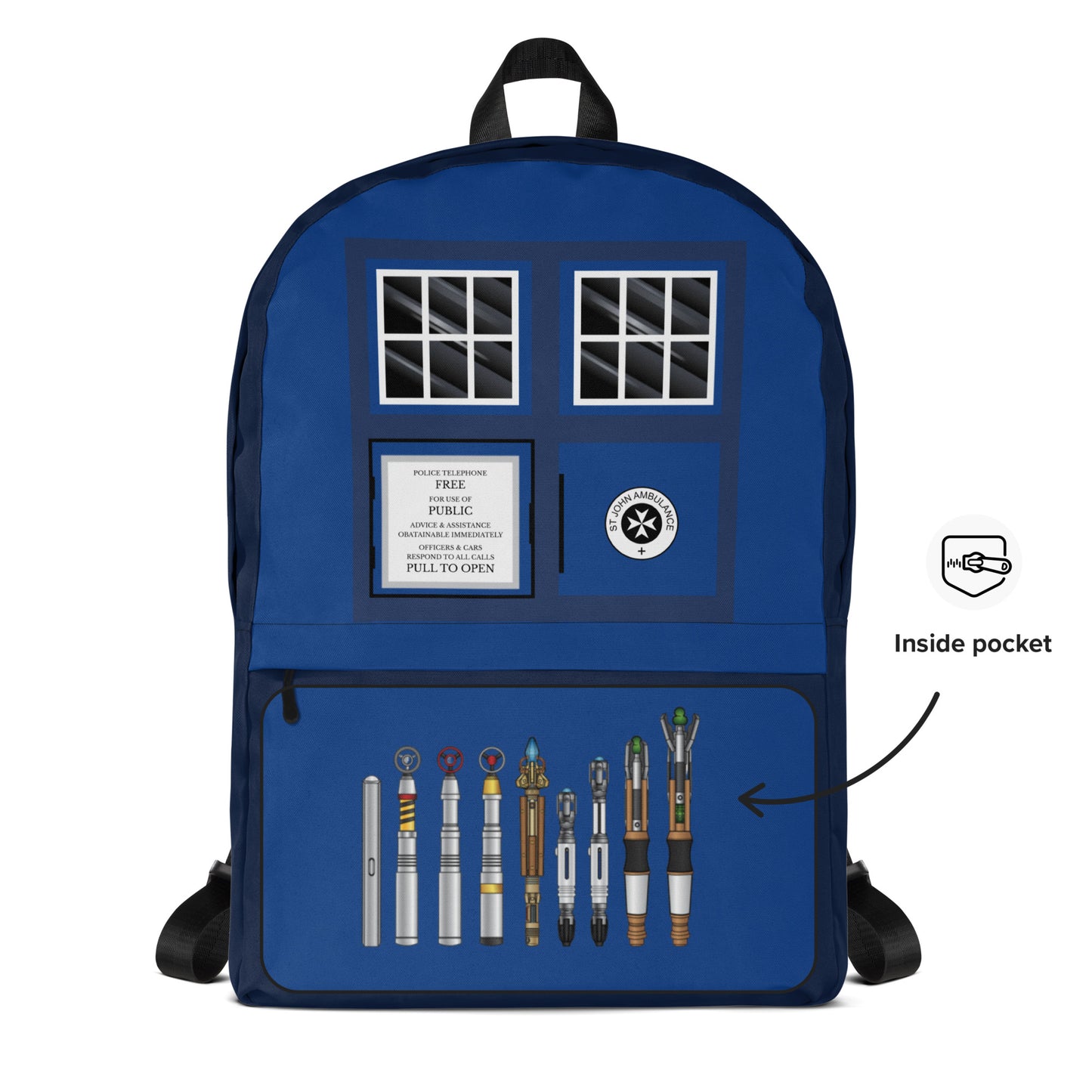 T.A.R.D.I.S. and Sonic Screwdriver Backpack