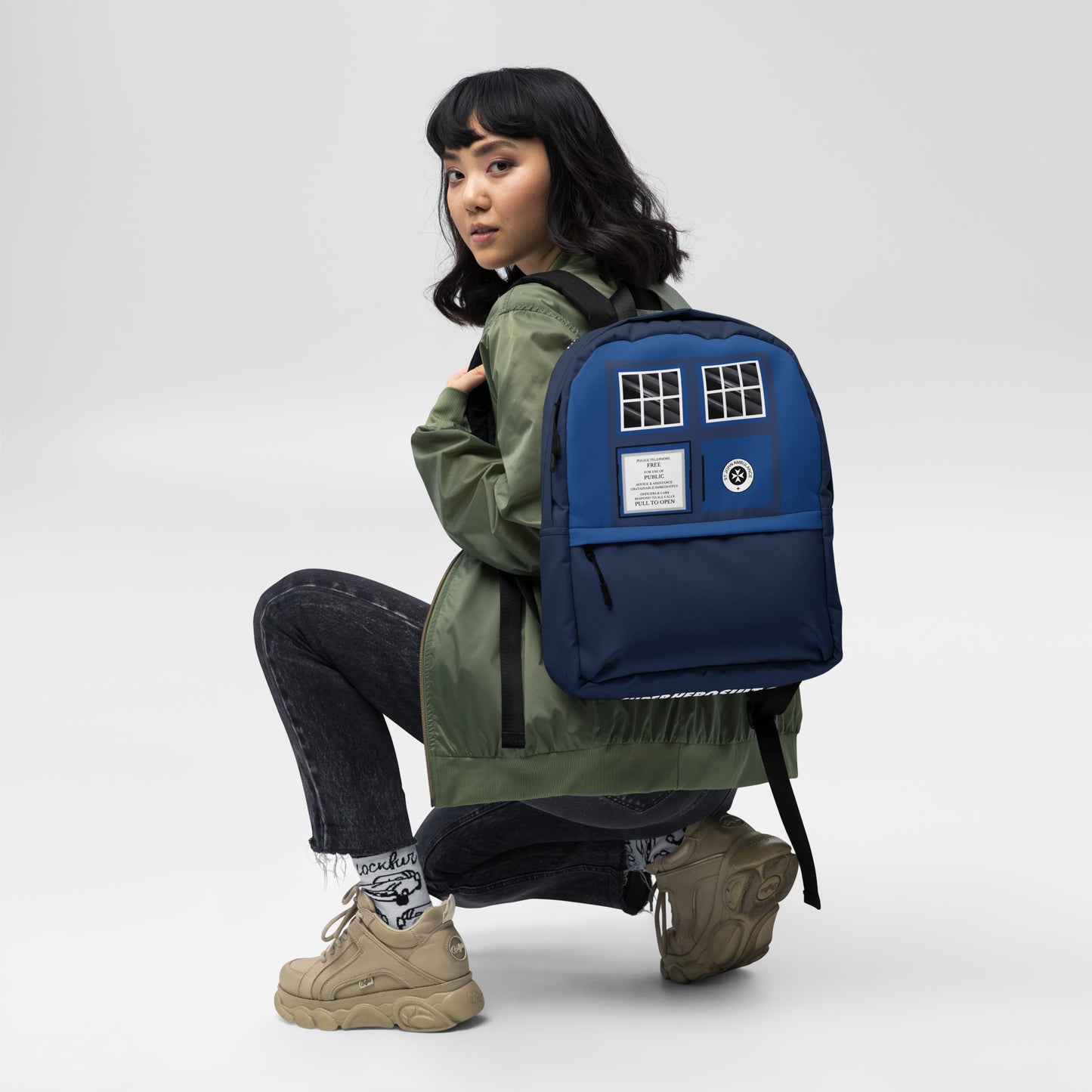 T.A.R.D.I.S. and Sonic Screwdriver Backpack