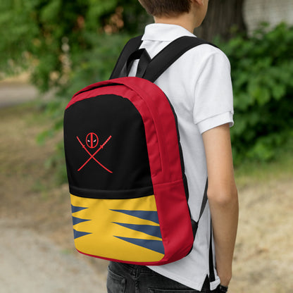 Deadpool vs Wolverine Backpack