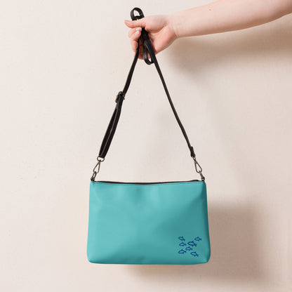 Raised By Dolphins Crossbody Bag