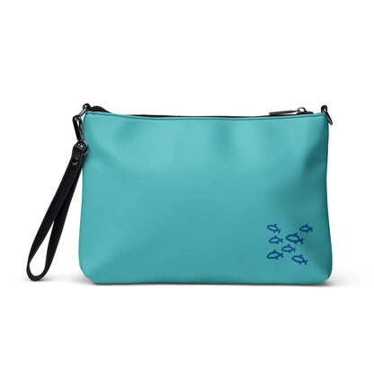 Raised By Dolphins Crossbody Bag