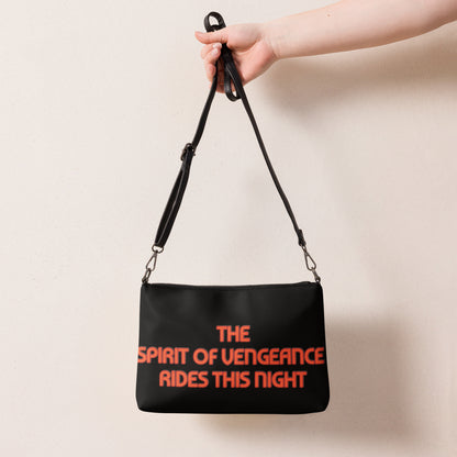 Ghost Rider Quote Crossbody Bag