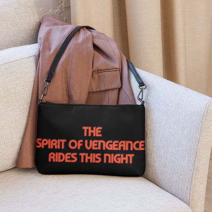 Ghost Rider Quote Crossbody Bag