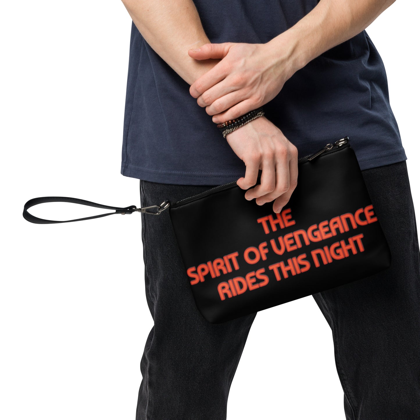 Ghost Rider Quote Crossbody Bag