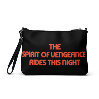 Ghost Rider Quote Crossbody Bag