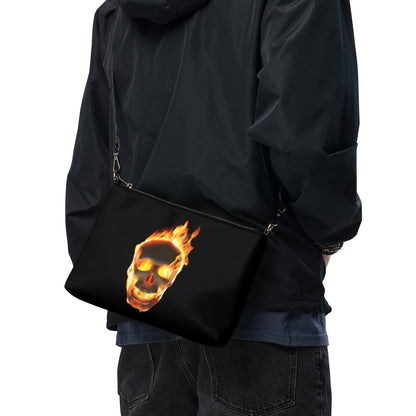 Ghost Rider Quote Crossbody Bag