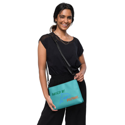 Raised By Dolphins Crossbody Bag