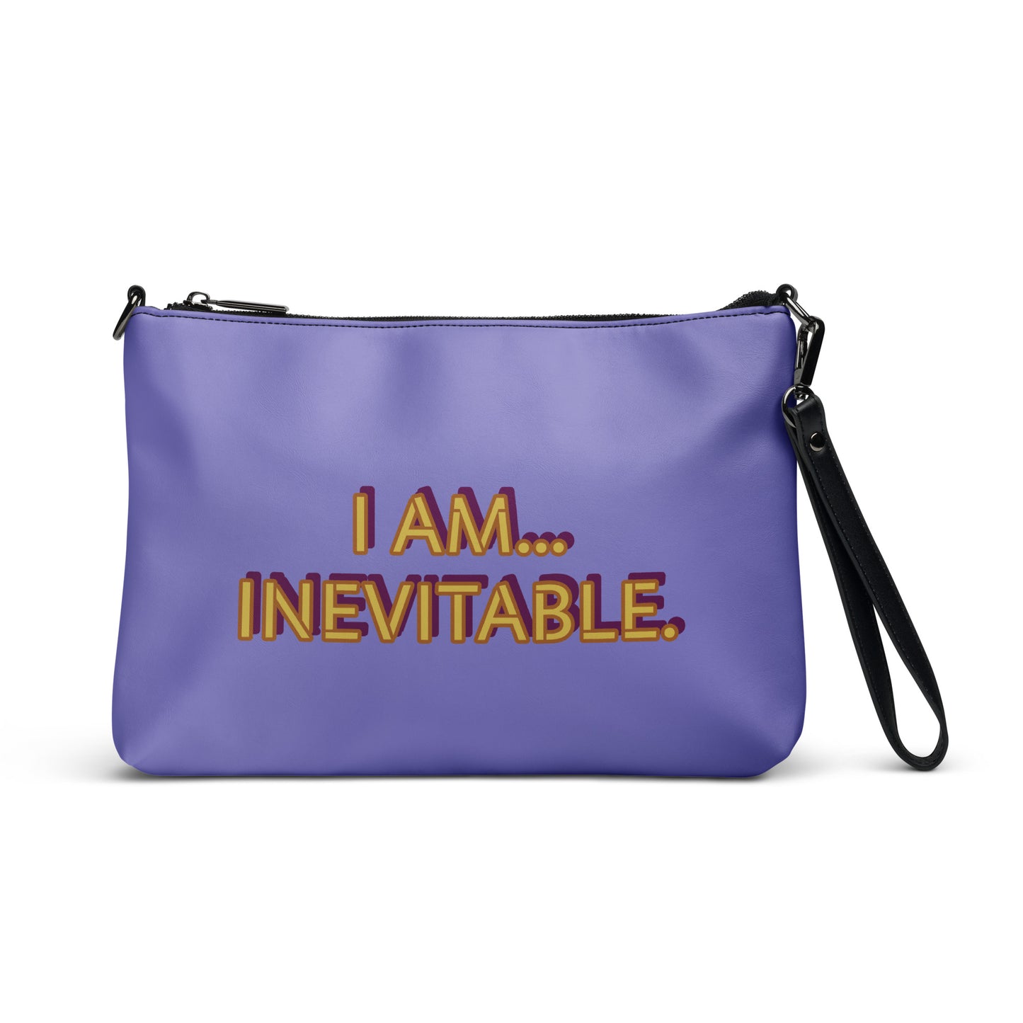 Tony Stark/Thanos Reversible Quotes Crossbody Bag