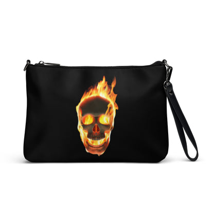 Ghost Rider Quote Crossbody Bag