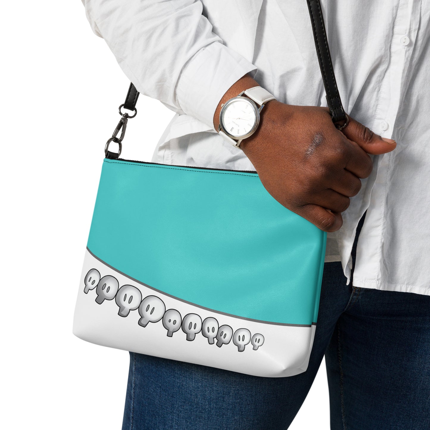 Mystique Skulls Crossbody Bag