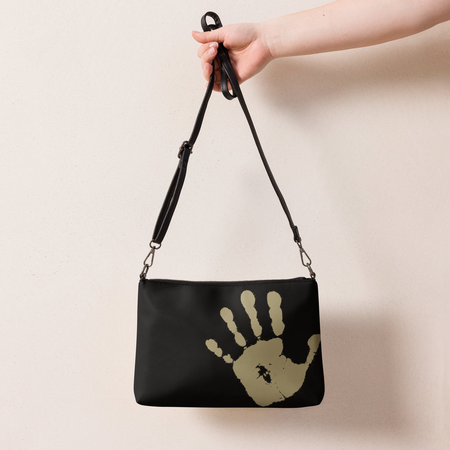 Echo Handprint Crossbody Bag