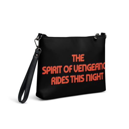 Ghost Rider Quote Crossbody Bag