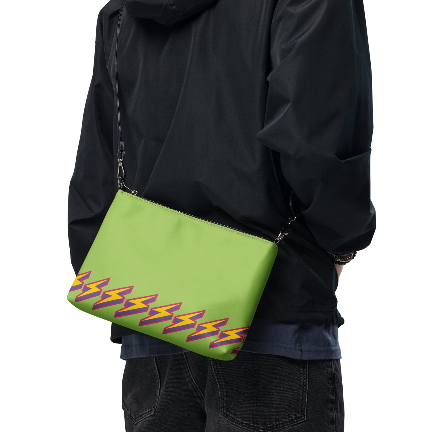 Intergalactic Lightning Bolt Crossbody Bag