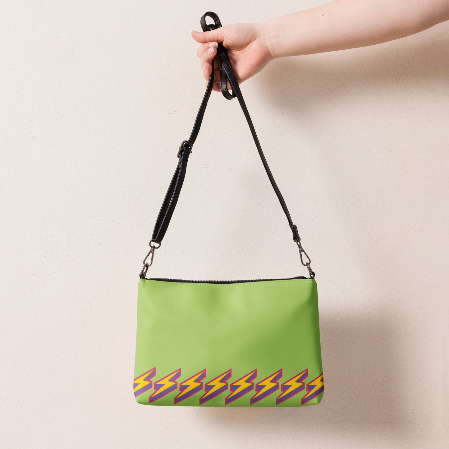 Intergalactic Lightning Bolt Crossbody Bag